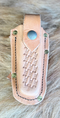 Folding knife sheath horizontal style