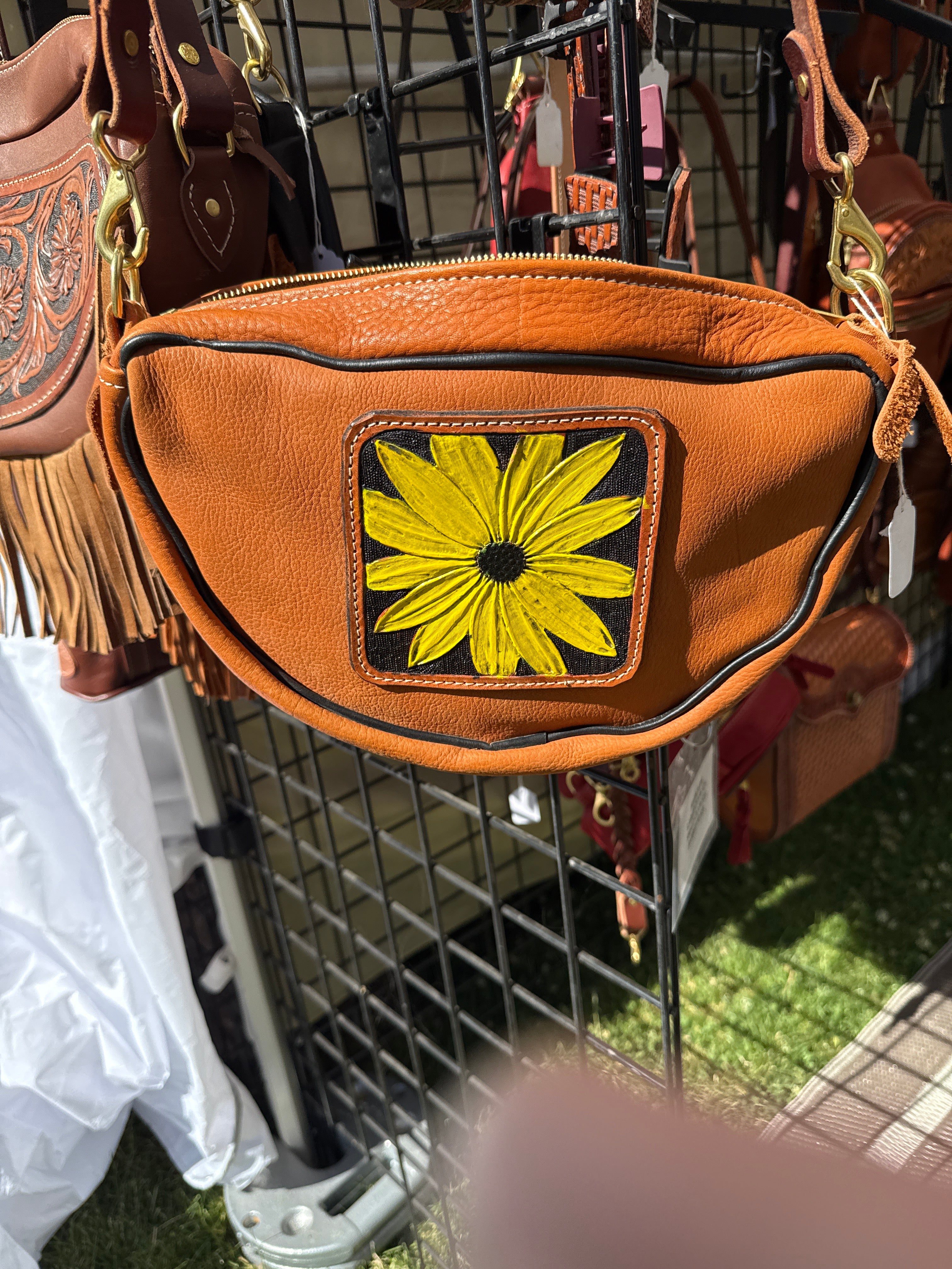 Sunflower purse