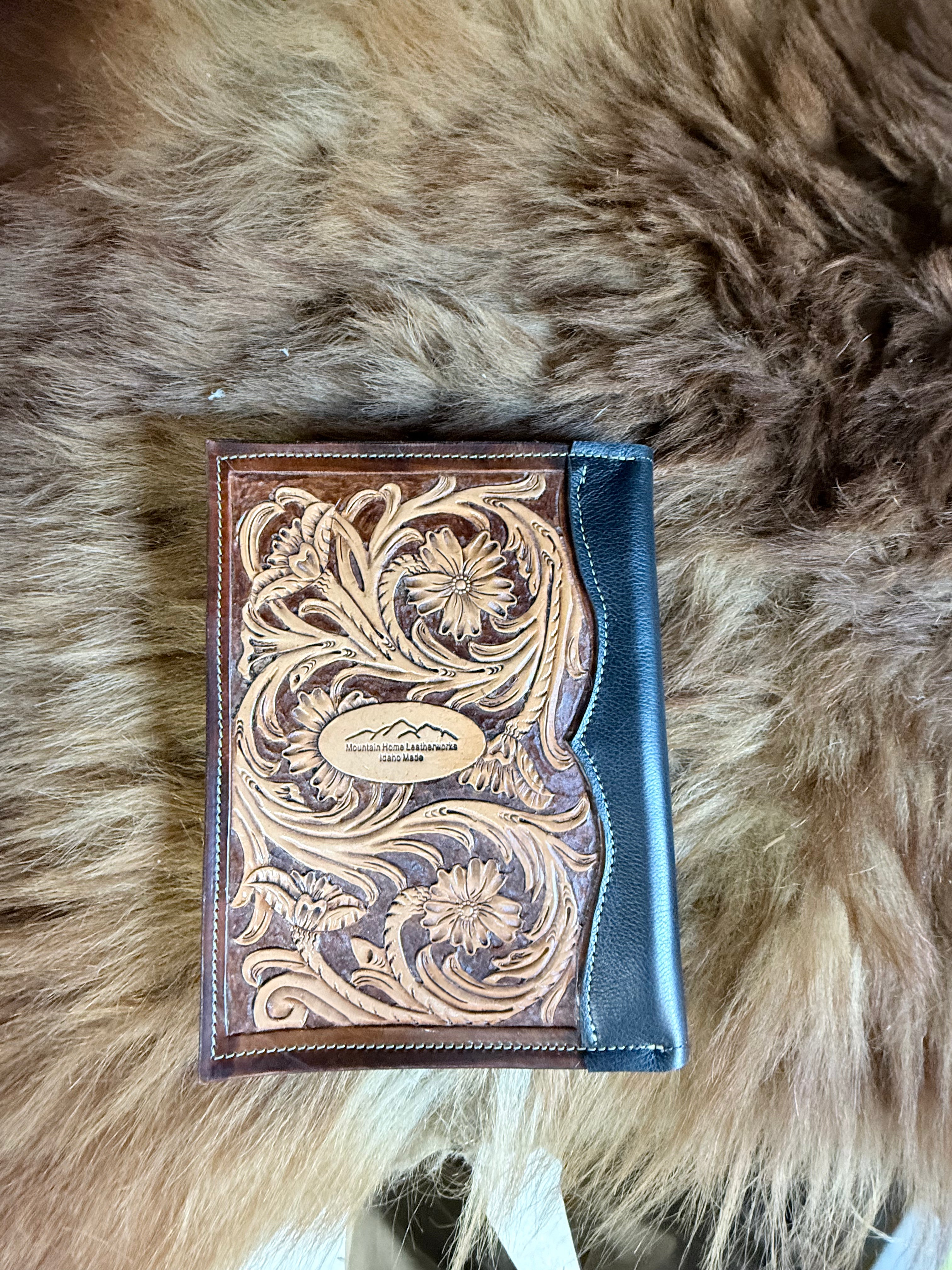 Custom tooled journal cover