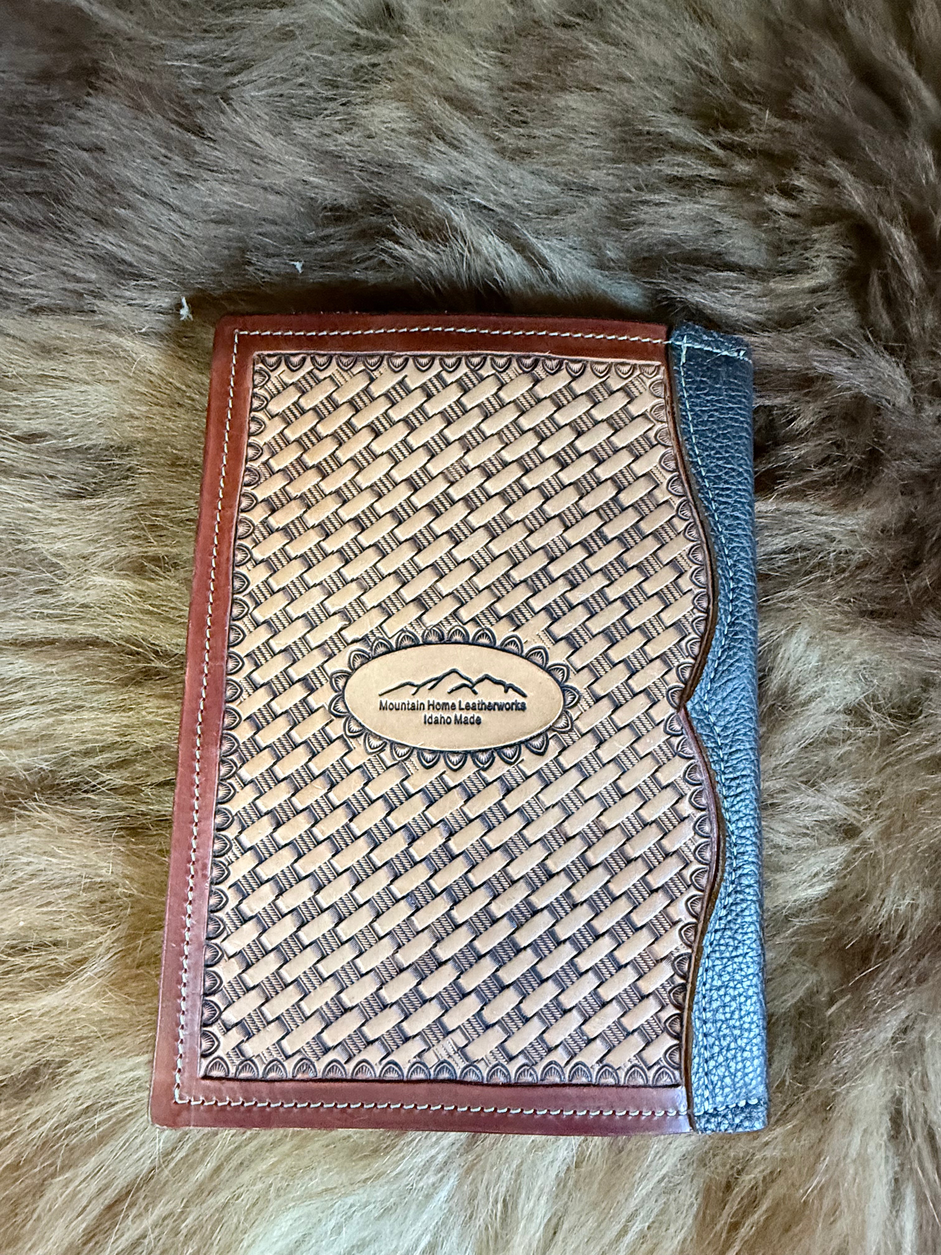 Custom tooled journal cover
