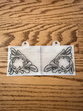 Corner tapoff set - small without flowers