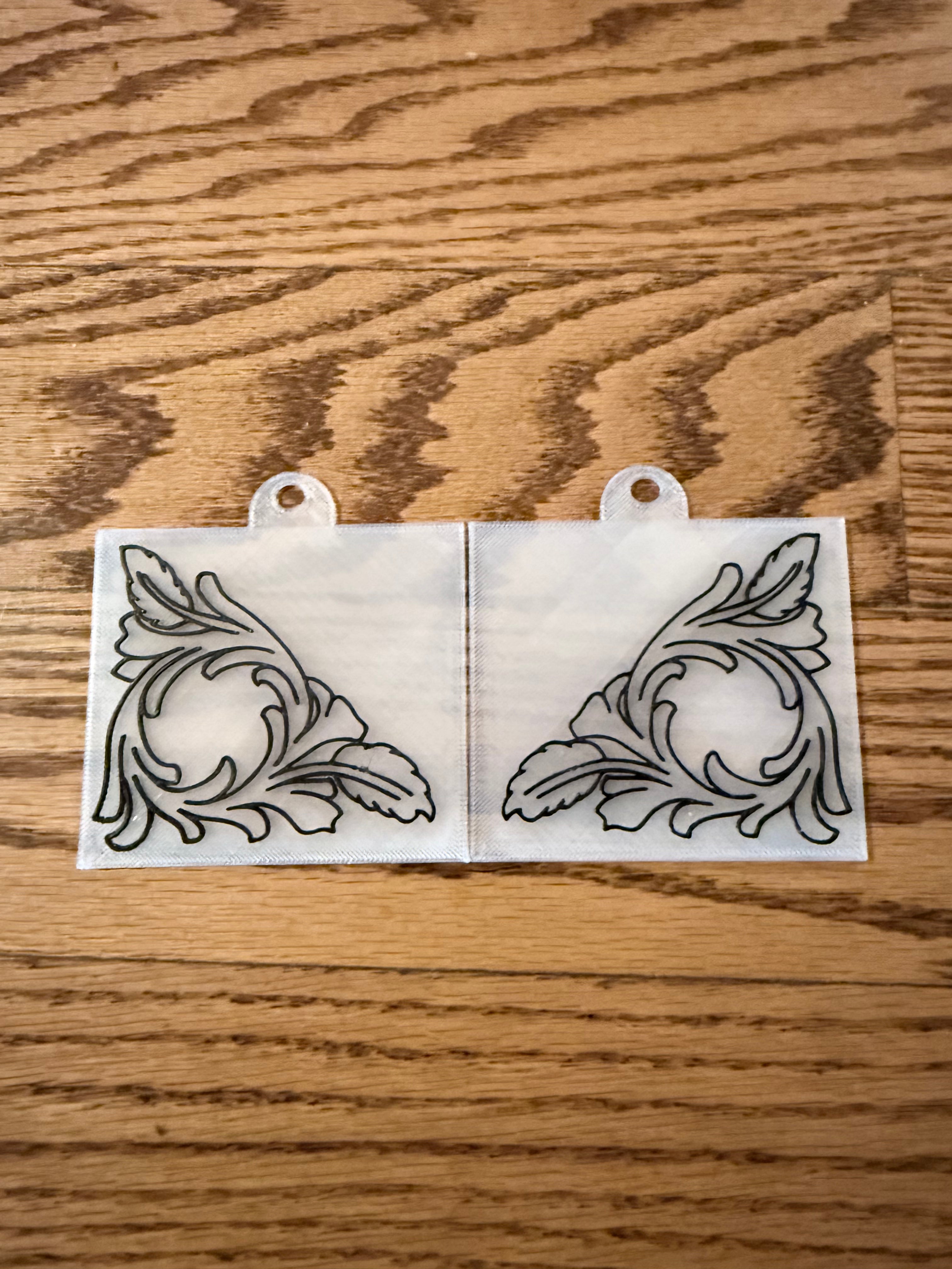 Corner tapoff set - small without flowers